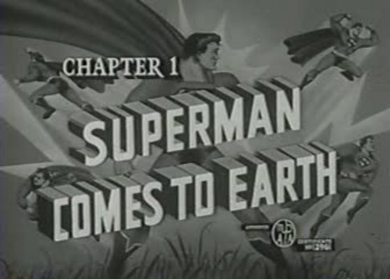 Product picture SUPERMAN - 1948 - CHAP 1 - SUPERMAN COMES TO EARTH